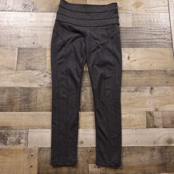 Democracy high waisted leggings women's medium heather charcoal - Picture 1 of 13